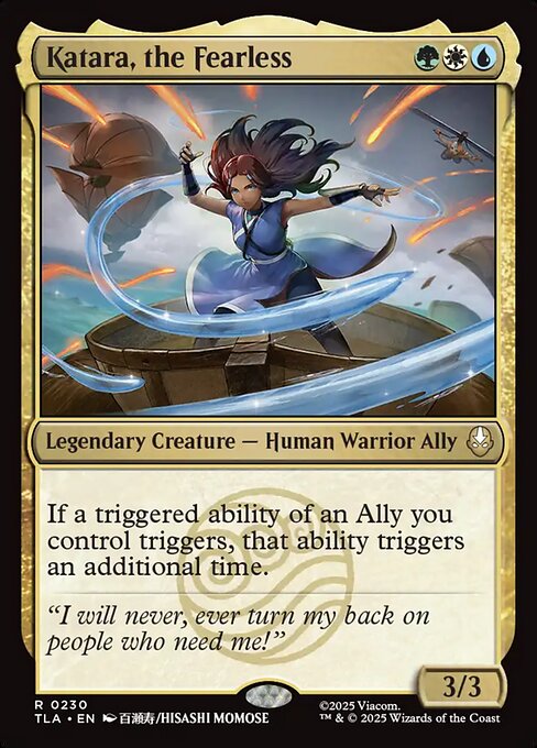 Magic the Gathering Card - Katara, the Fearless - MTG Circle