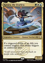 Magic the Gathering Card - Katara, the Fearless - MTG Circle
