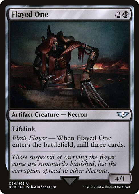 Magic the Gathering Card - Flayed One - MTG Circle