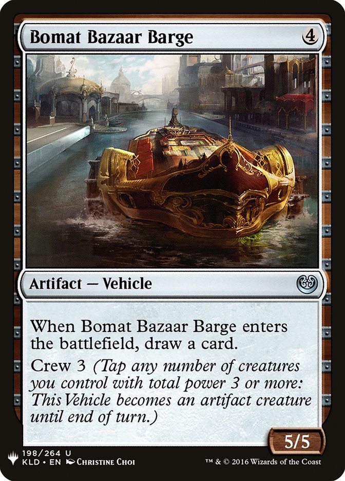 Magic the Gathering Card - Bomat Bazaar Barge - MTG Circle