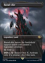 Magic the Gathering Card - Barad-dûr - MTG Circle