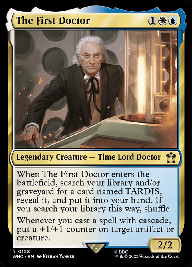 Magic the Gathering Card - The First Doctor - MTG Circle