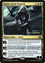 Magic the Gathering Card - Sorin, Grim Nemesis - MTG Circle