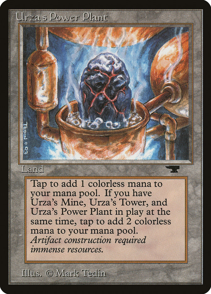 Magic the Gathering Card - Urza's Power Plant - MTG Circle