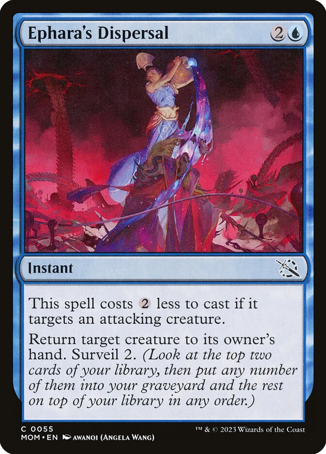 Magic the Gathering Card - Ephara's Dispersal - MTG Circle