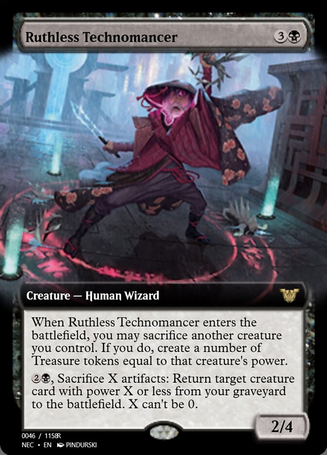 Magic the Gathering Card - Ruthless Technomancer - MTG Circle