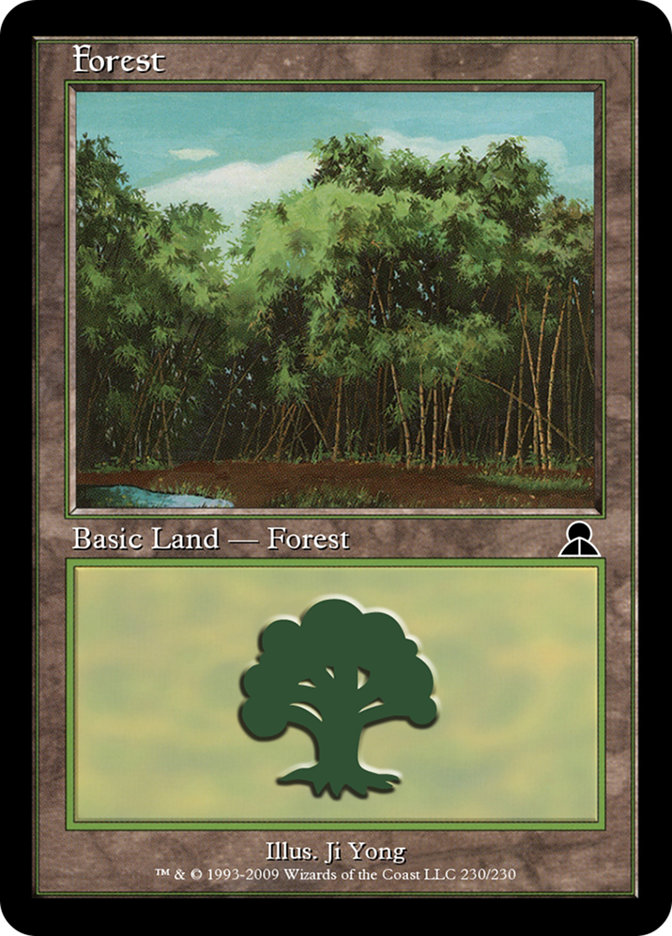 Magic the Gathering Card - Forest - MTG Circle