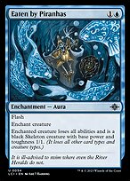 Magic the Gathering Card - Eaten by Piranhas - MTG Circle