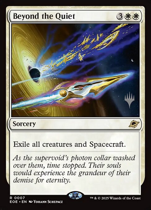 Magic the Gathering Card - Beyond the Quiet - MTG Circle