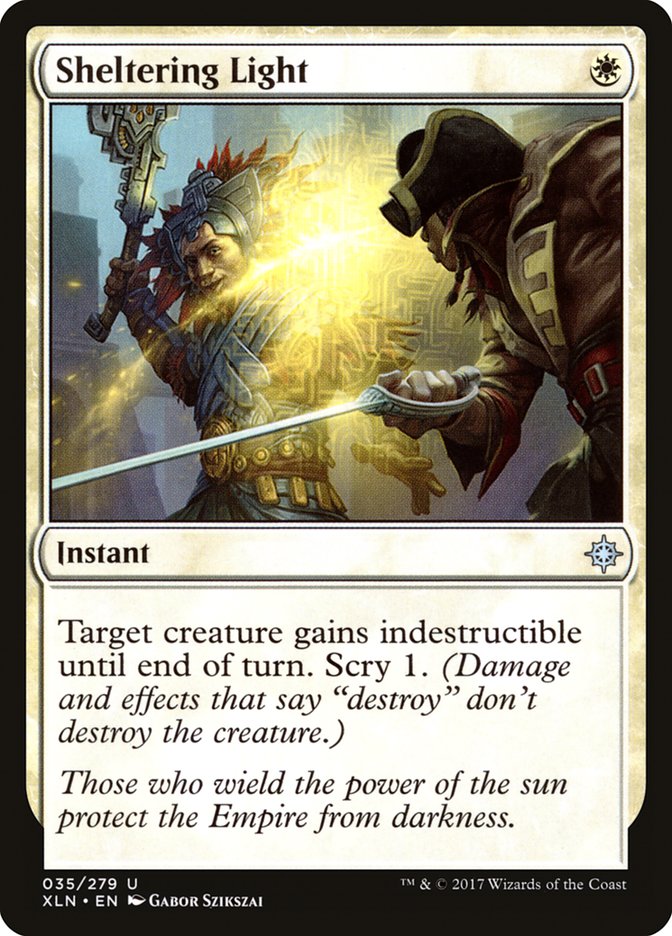 Magic the Gathering Card - Sheltering Light - MTG Circle