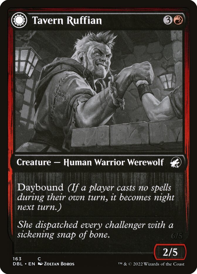 Magic the Gathering Card - Tavern Ruffian - MTG Circle