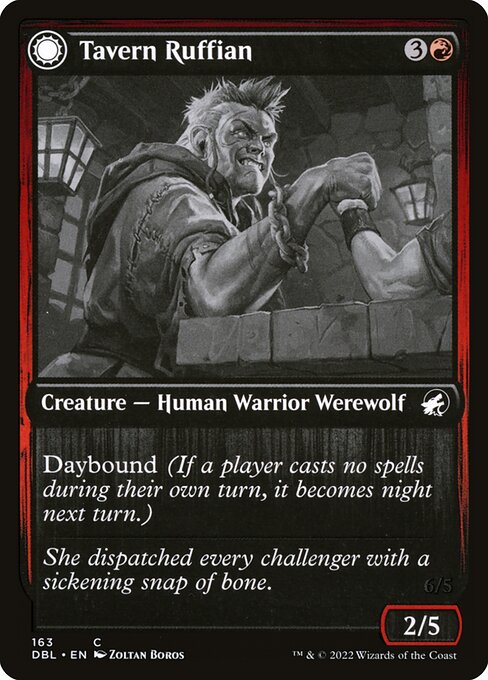 Magic the Gathering Card - Tavern Ruffian - MTG Circle