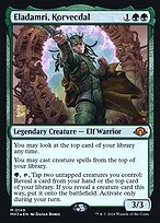 Magic the Gathering Card - Eladamri, Korvecdal - MTG Circle