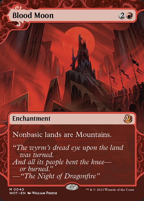 Magic the Gathering Card - Blood Moon - MTG Circle