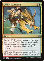 Magic the Gathering Card - Domri's Ambush - MTG Circle