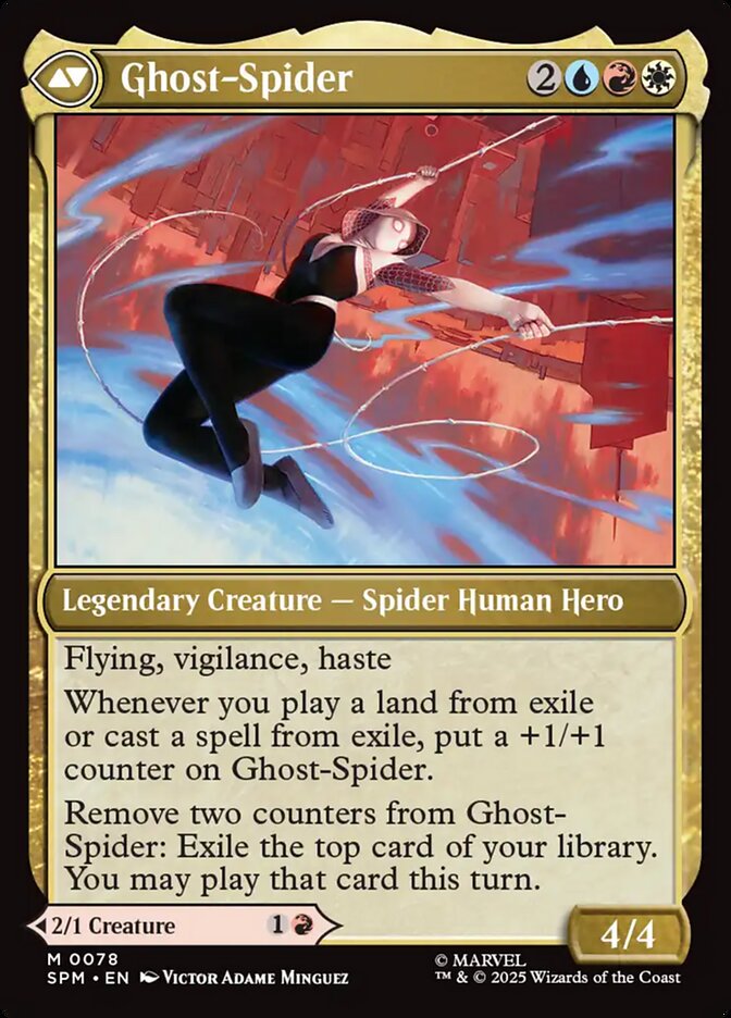 Magic the Gathering Card - Ghost-Spider - MTG Circle