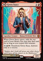 Magic the Gathering Card - Gwen Stacy // Ghost-Spider - MTG Circle