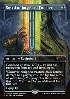 Magic the Gathering Card - Sword of Forge and Frontier - MTG Circle