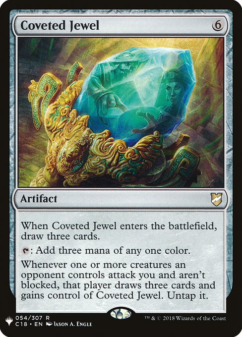 Magic the Gathering Card - Coveted Jewel - MTG Circle