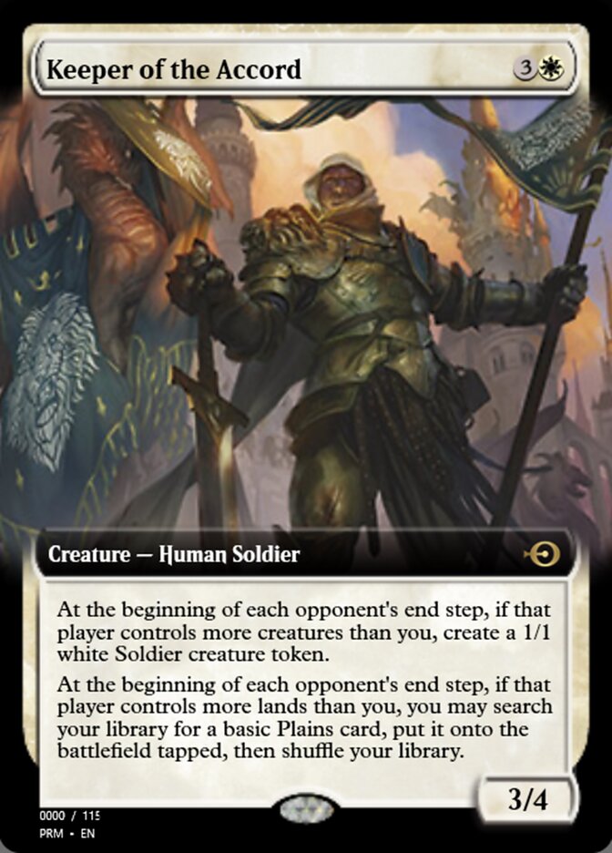 Magic the Gathering Card - Keeper of the Accord - MTG Circle