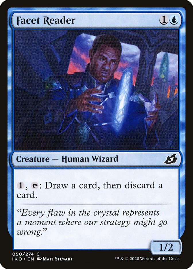 Magic the Gathering Card - Facet Reader - MTG Circle