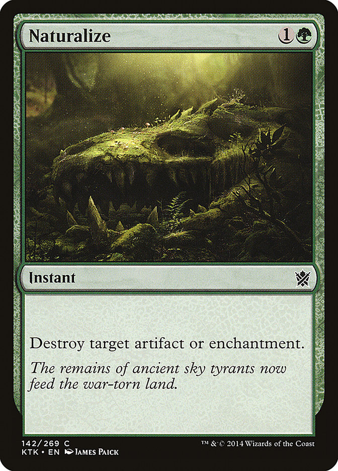 Magic the Gathering Card - Naturalize - MTG Circle