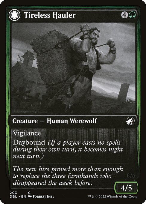 Magic the Gathering Card - Tireless Hauler - MTG Circle