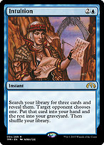 Magic the Gathering Card - Intuition - MTG Circle