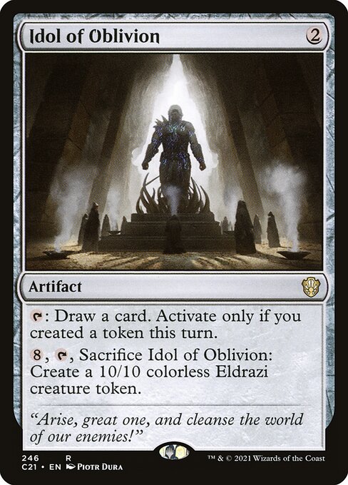 Magic the Gathering Card - Idol of Oblivion - MTG Circle