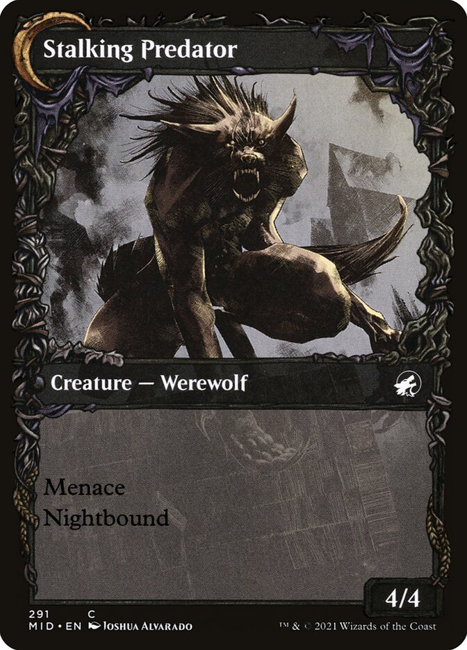 Magic the Gathering Card - Stalking Predator - MTG Circle