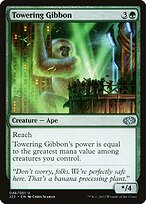 Magic the Gathering Card - Towering Gibbon - MTG Circle