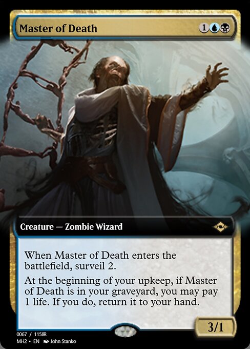 Magic the Gathering Card - Master of Death - MTG Circle