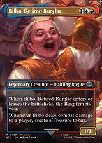 Magic the Gathering Card - Bilbo, Retired Burglar - MTG Circle