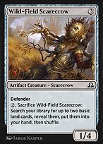 Magic the Gathering Card - Wild-Field Scarecrow - MTG Circle