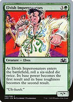 Magic the Gathering Card - Elvish Impersonators - MTG Circle