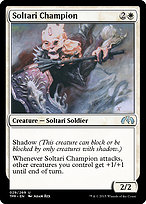 Magic the Gathering Card - Soltari Champion - MTG Circle