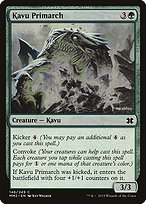 Magic the Gathering Card - Kavu Primarch - MTG Circle