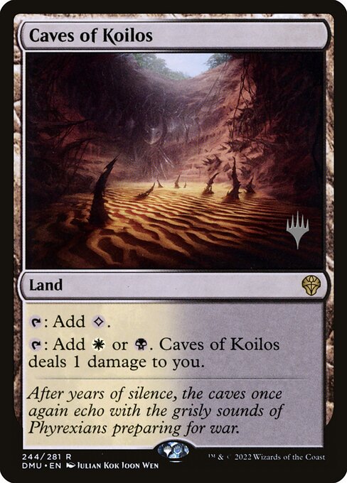 Magic the Gathering Card - Caves of Koilos - MTG Circle