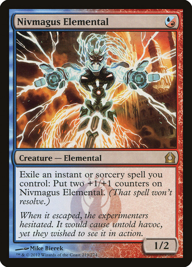 Magic the Gathering Card - Nivmagus Elemental - MTG Circle