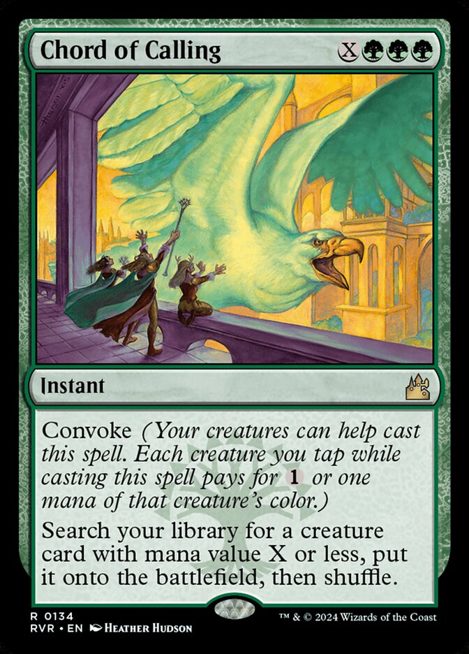 Magic the Gathering Card - Chord of Calling - MTG Circle