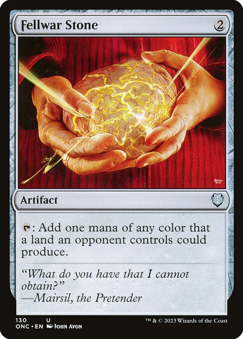 Magic the Gathering Card - Fellwar Stone - MTG Circle