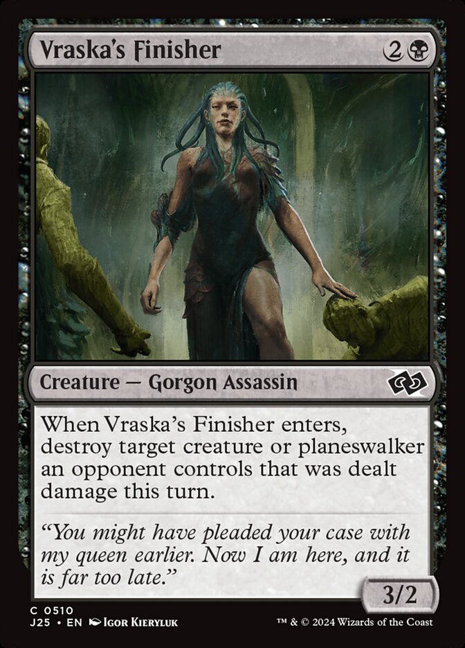 Magic the Gathering Card - Vraska's Finisher - MTG Circle