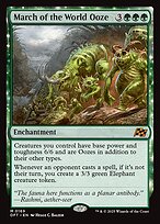 Magic the Gathering Card - March of the World Ooze - MTG Circle