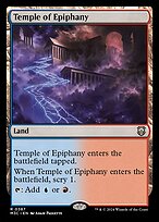 Magic the Gathering Card - Temple of Epiphany - MTG Circle