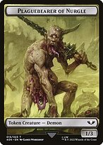 Magic the Gathering Card - Plaguebearer of Nurgle - MTG Circle