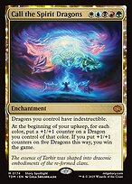 Magic the Gathering Card - Call the Spirit Dragons - MTG Circle