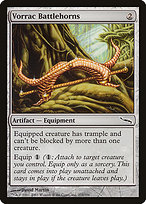 Magic the Gathering Card - Vorrac Battlehorns - MTG Circle