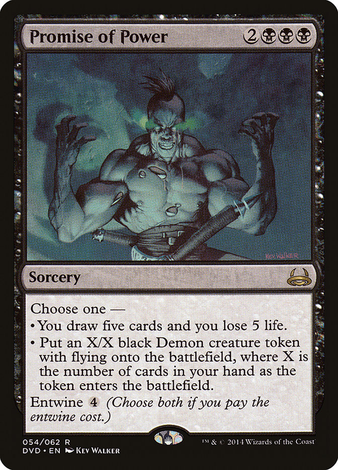 Magic the Gathering Card - Promise of Power - MTG Circle