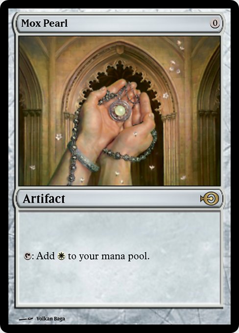 Magic the Gathering Card - Mox Pearl - MTG Circle