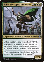 Magic the Gathering Card - Maja, Bretagard Protector - MTG Circle